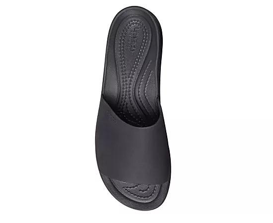 Crocs Brooklyn Women's Slide Sandals, Size: 6, Black Product Image