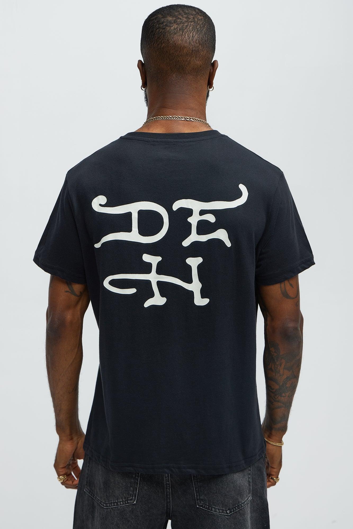 Ed Hardy Twin Tiger Short Sleeve Tee - Black Product Image
