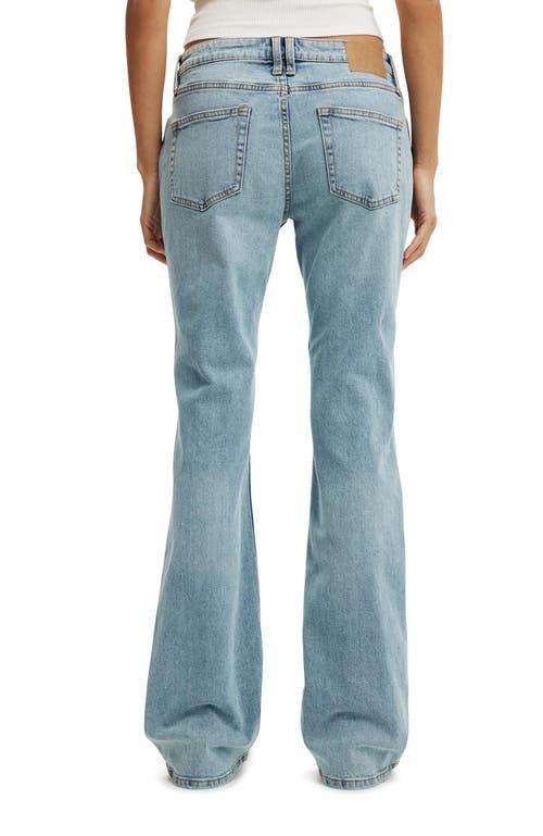 Cotton On Women's Low Rise Bootcut Jean in Rush Blue at Nordstrom, Size 4 Product Image