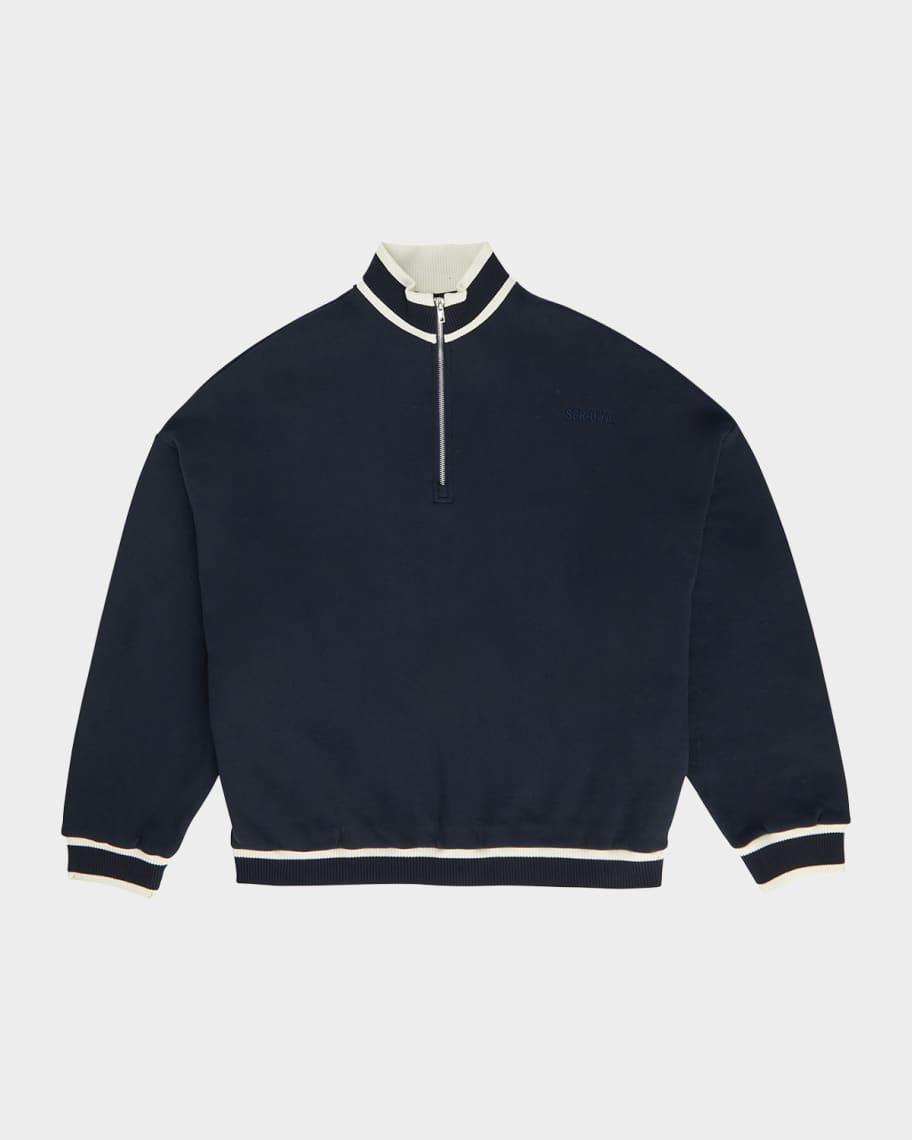 Mens Theodore Quarter-Zip Fleece Sweater Product Image