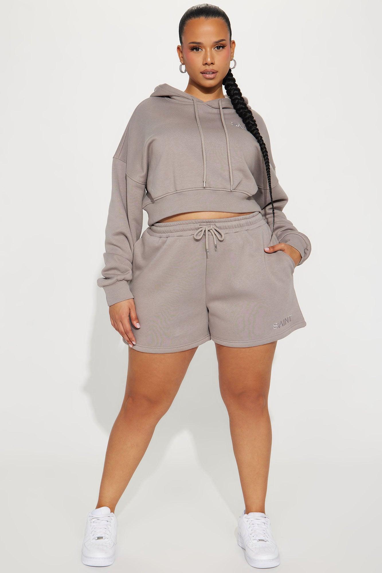 Saint Sweatshirt Set - Stone Product Image