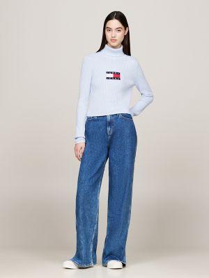 Tommy Jeans Cropped Turtleneck Sweater Product Image