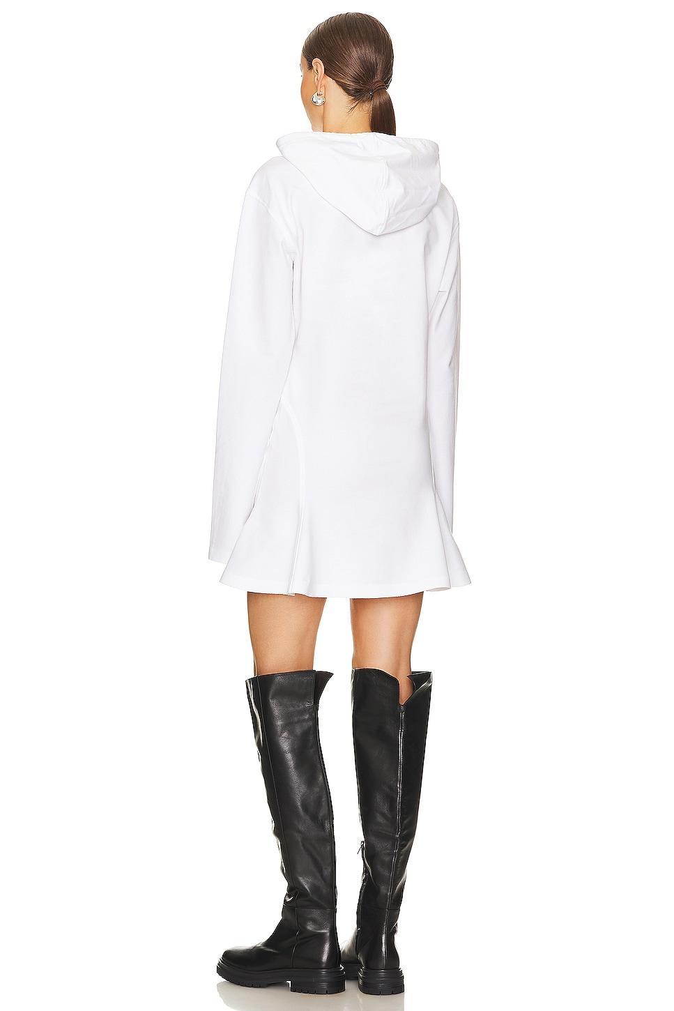 Hooded Fishtail Mini Dress Norma Kamali Product Image