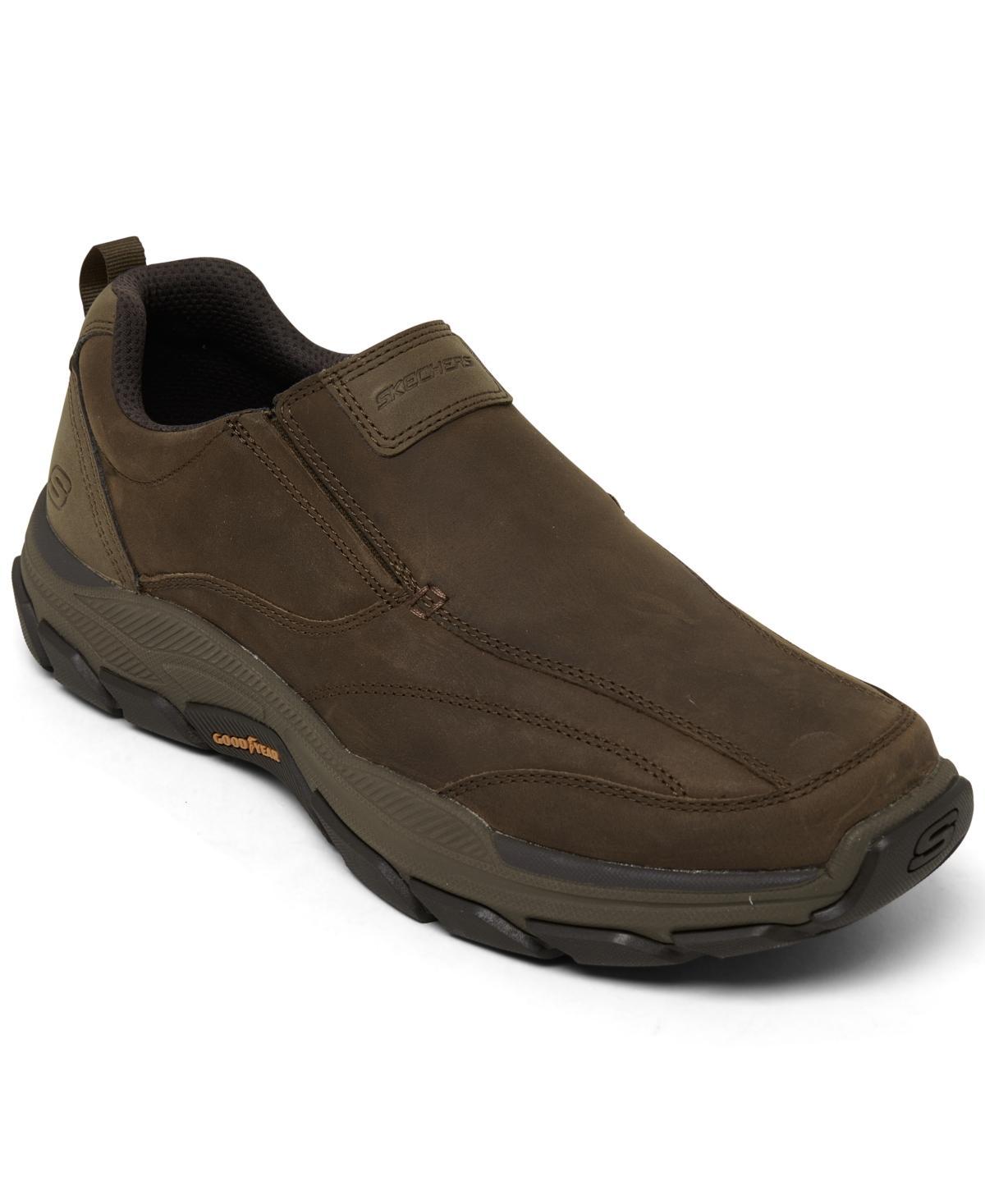 SKECHERS Relaxed Fit Respected - Lowry (Desert) Men's Shoes Product Image