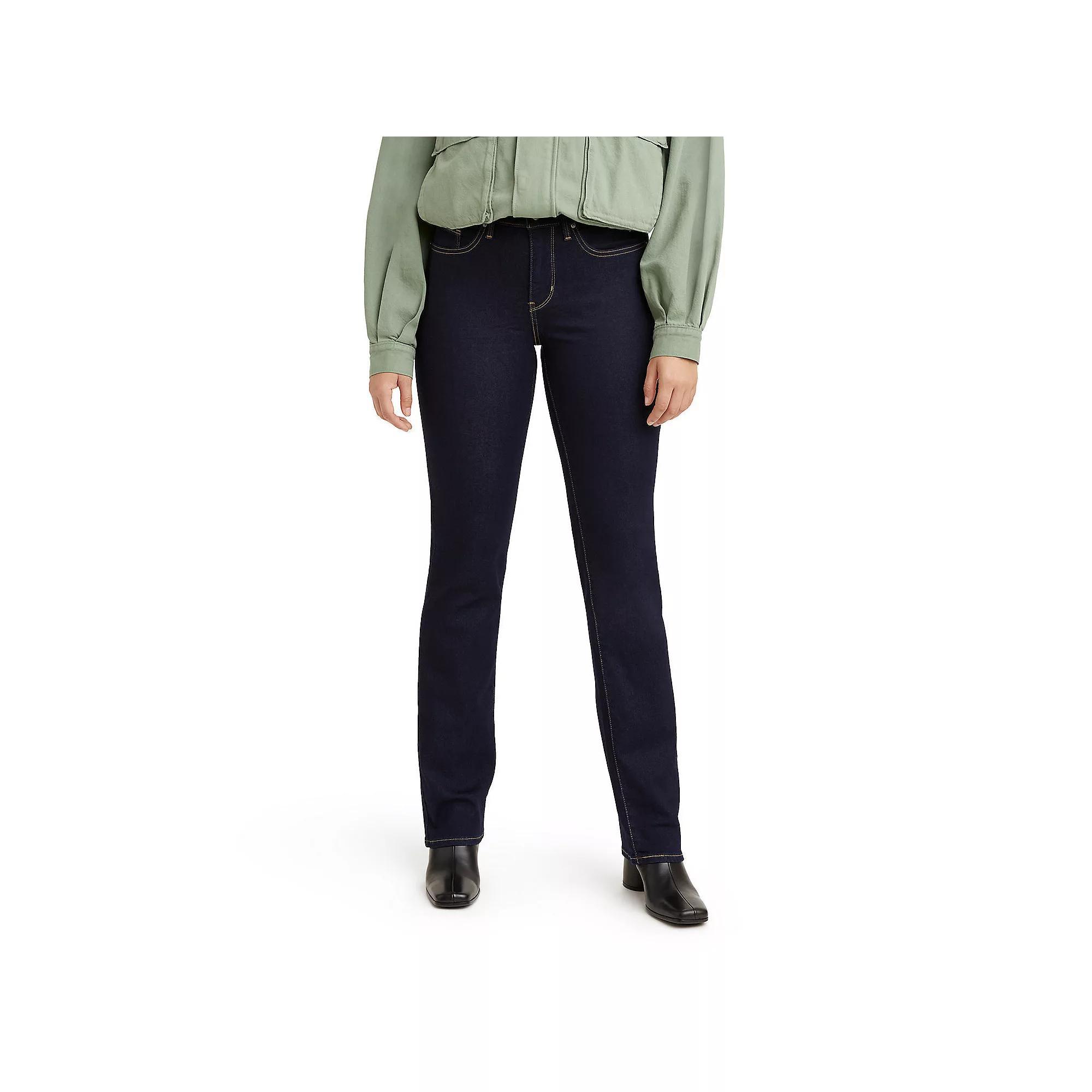 Women's Levi's® 314™ Shaping Straight Jeans, Size: 28(US 6)Medium, Darkest Product Image
