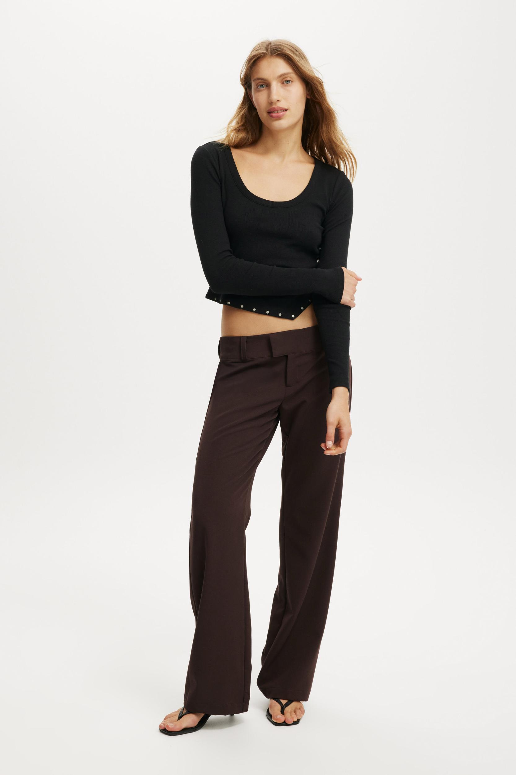 Amelia Asymmetric Long Sleeve Top Product Image