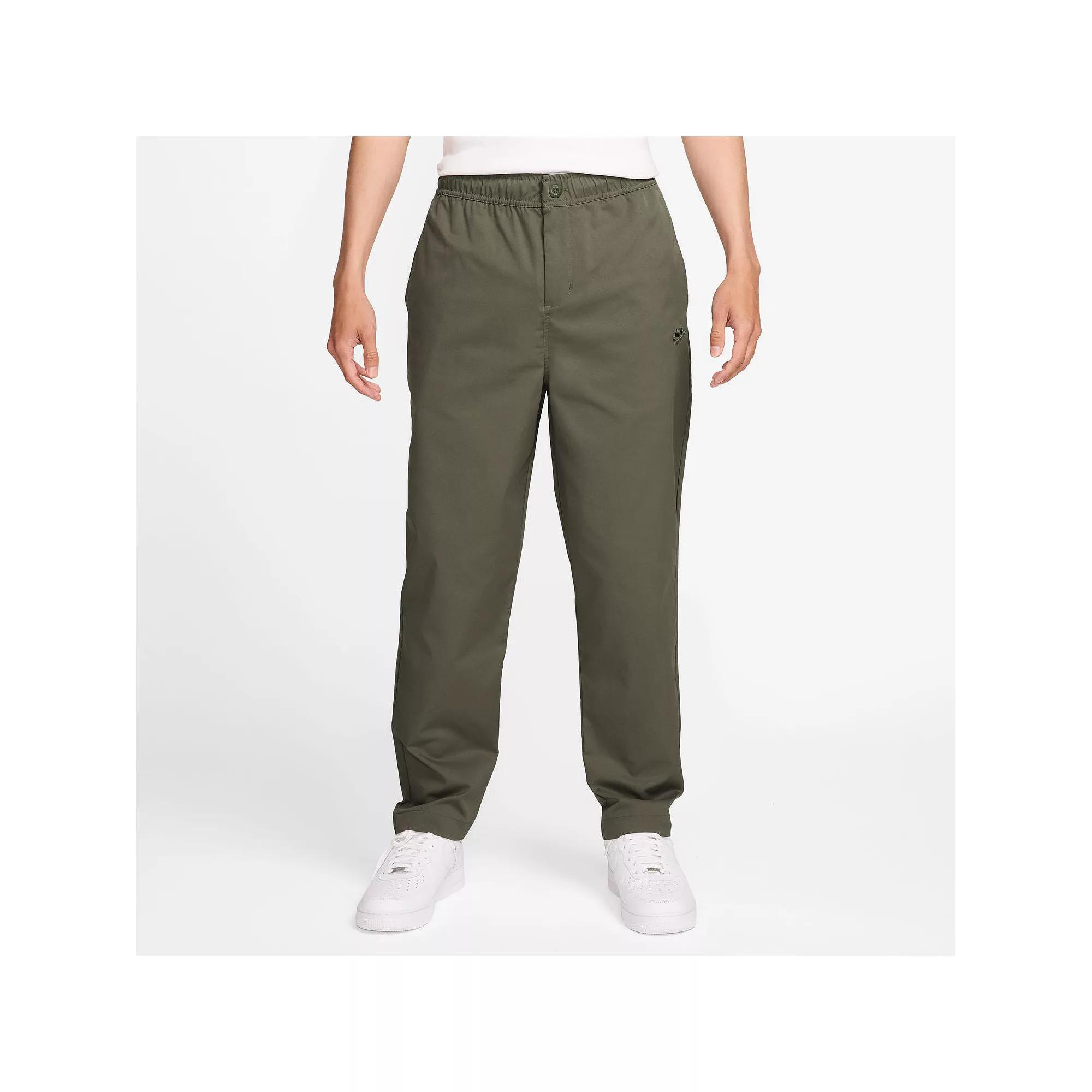 Big & Tall Nike Club Woven Tapered Pants, Men's, Size: 4XL, Medium Green Product Image