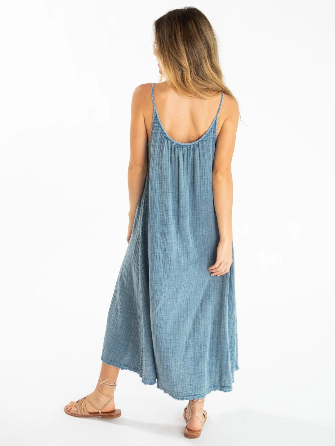 Cosette Embroidered Cotton Maxi Dress Product Image