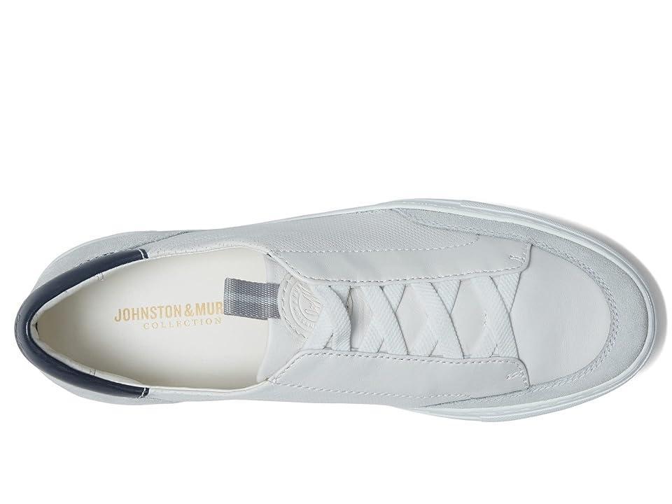 Johnston  Murphy Collection Mens Anson Perforated Sheepskin Stretch Lace-to Product Image