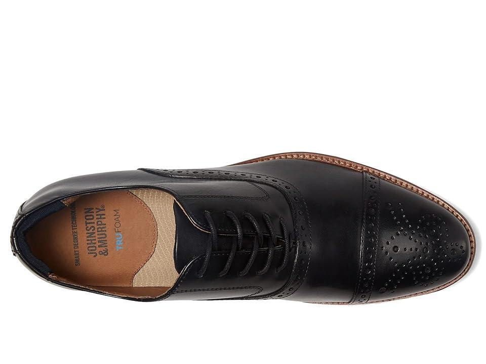 Johnston & Murphy Conard 2.0 Cap Toe Full Grain) Men's Shoes Product Image