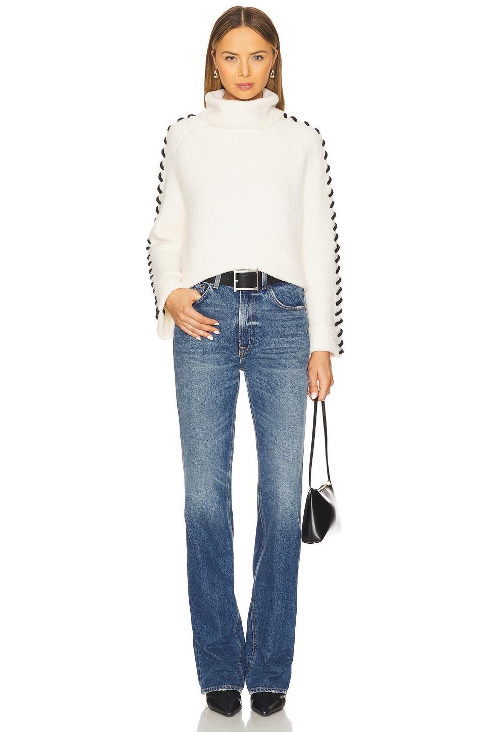 Vida Boucle Whip Stitch Pullover 525 Product Image