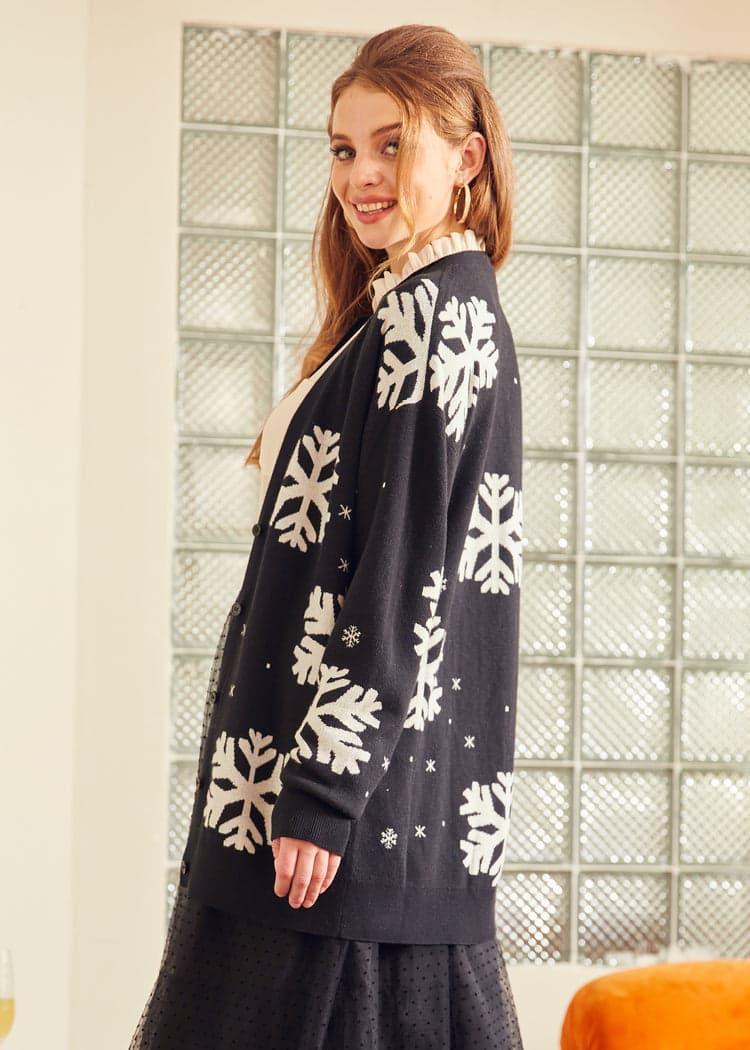 Whispers of Winter Snowflake Sweater Product Image