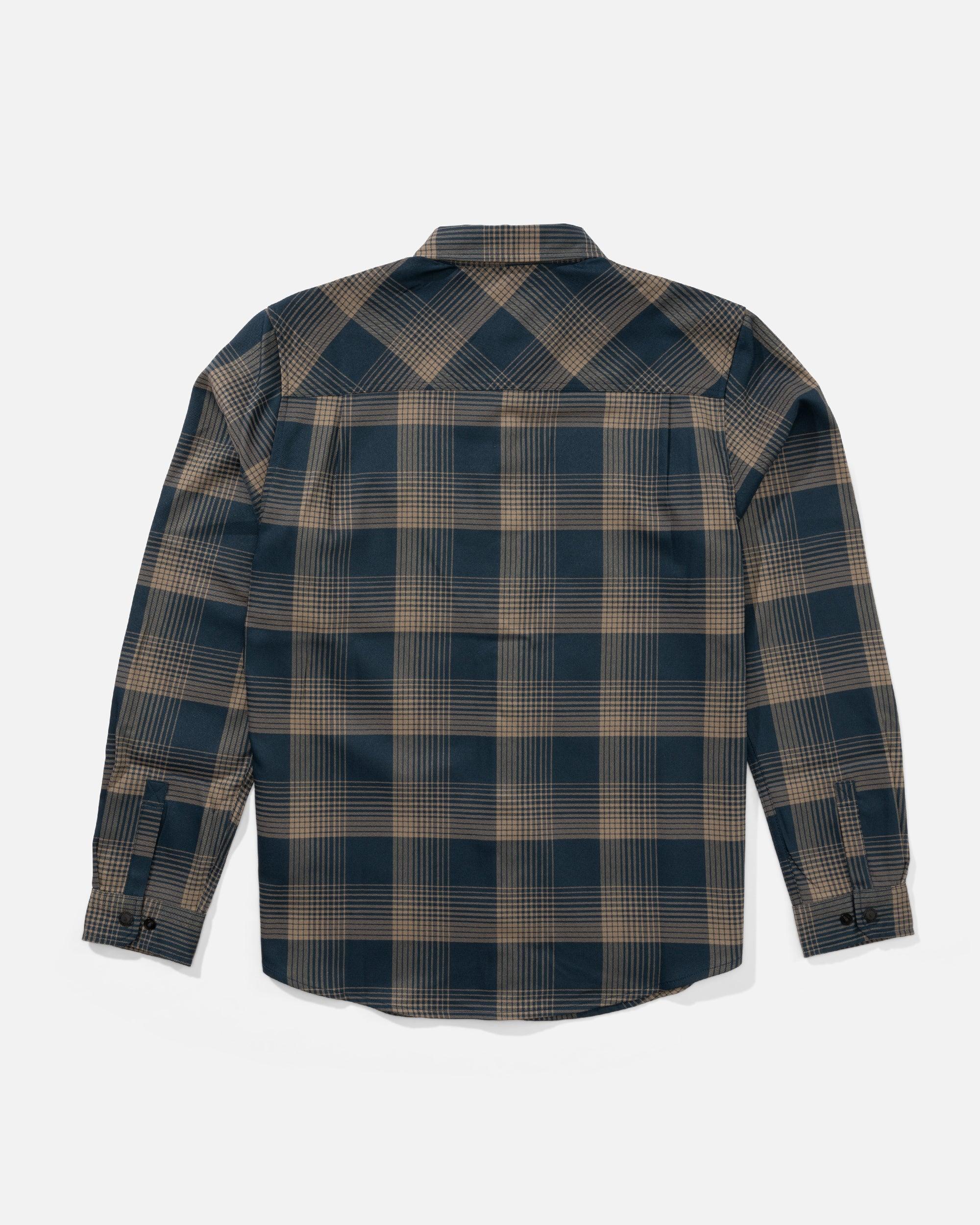 Fathom Tech Flannel - Midnight Navy Male Product Image