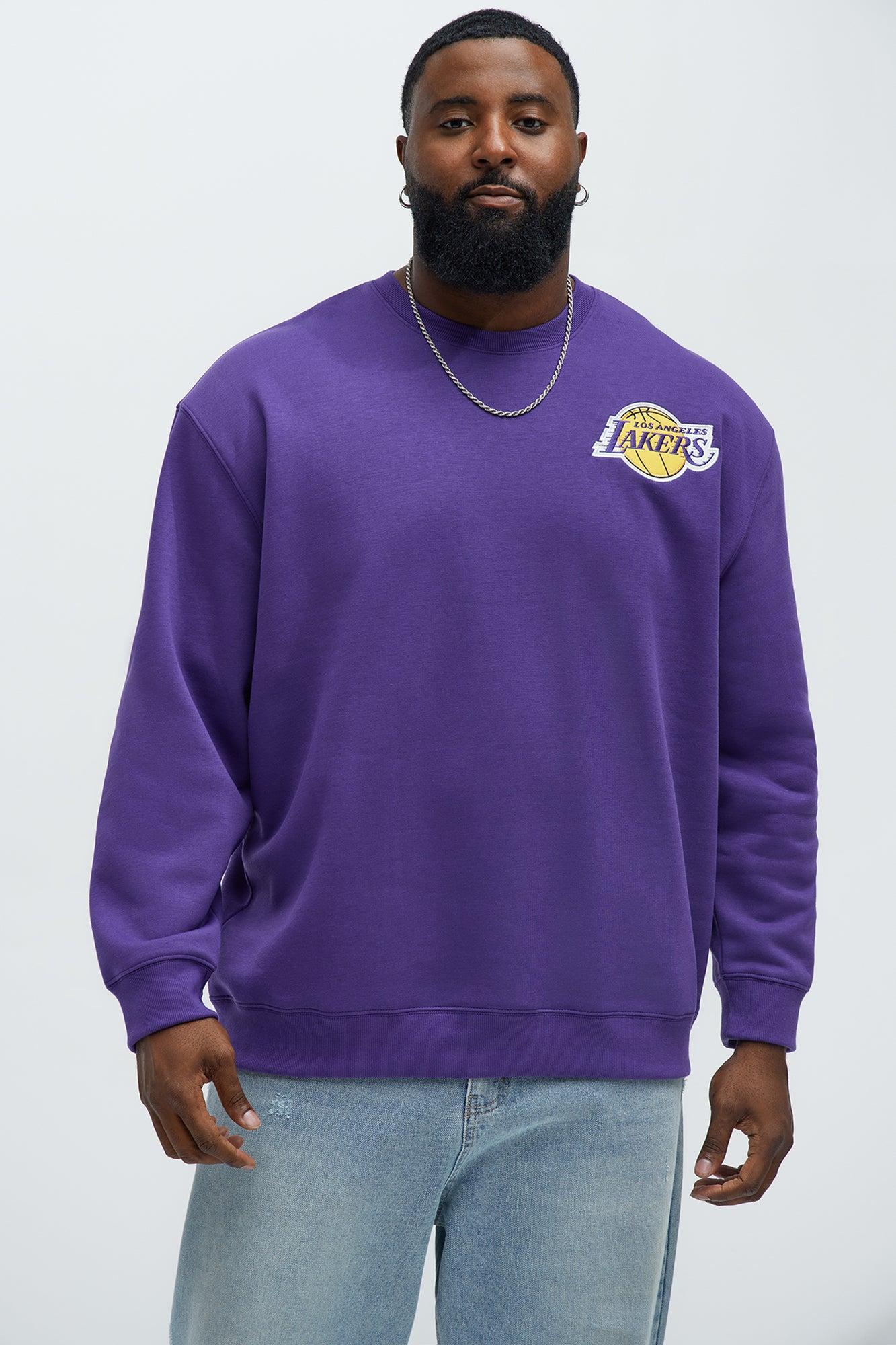 Lakers Loud Crewneck Sweatshirt - Purple Product Image