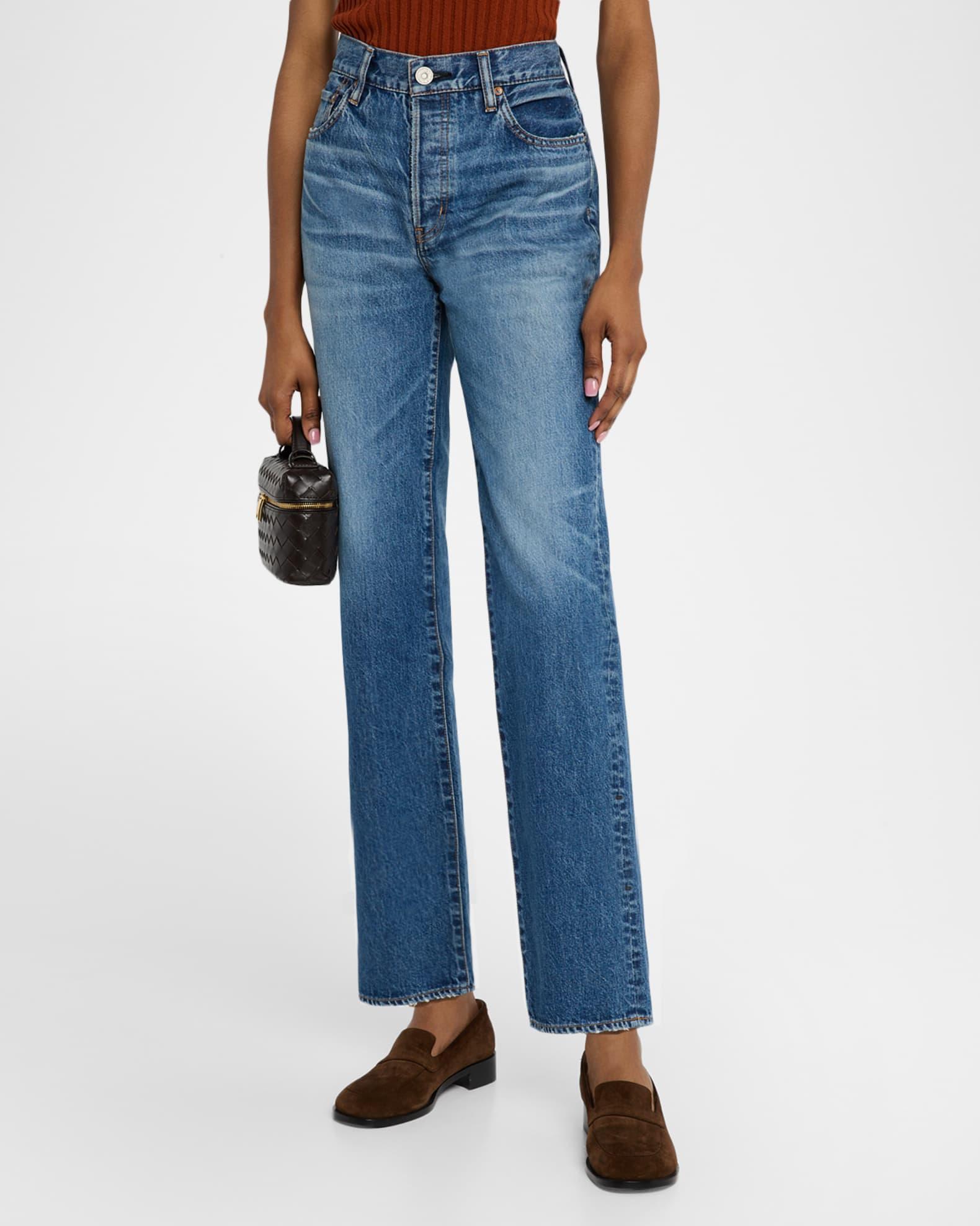 Sunset Straight Ankle Jeans Product Image