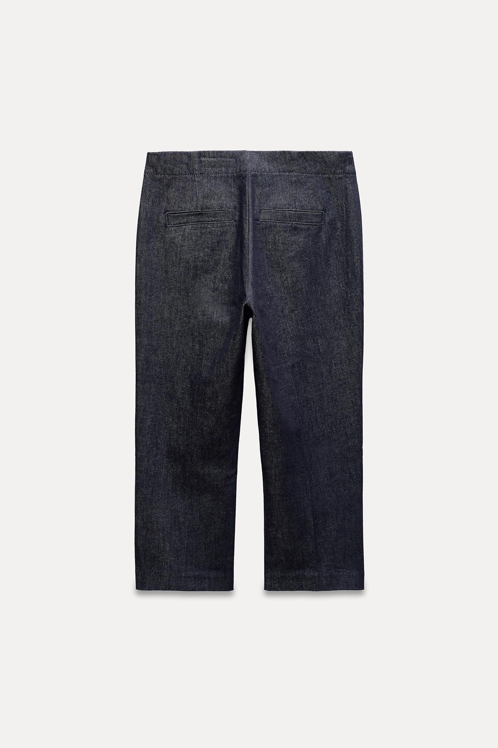 MID WAIST CAPRI PANTS ZW COLLECTION Product Image