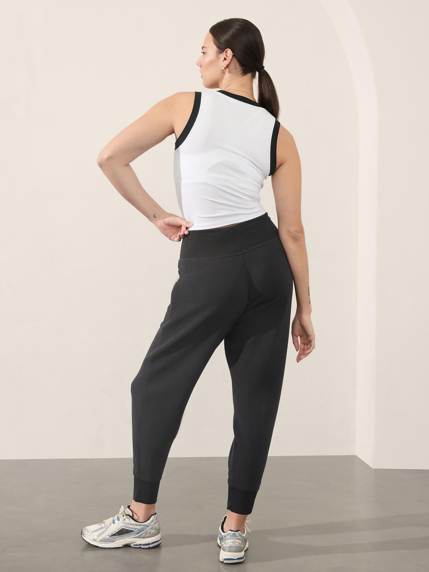 Coaster Luxe Waffle High Rise Jogger Product Image