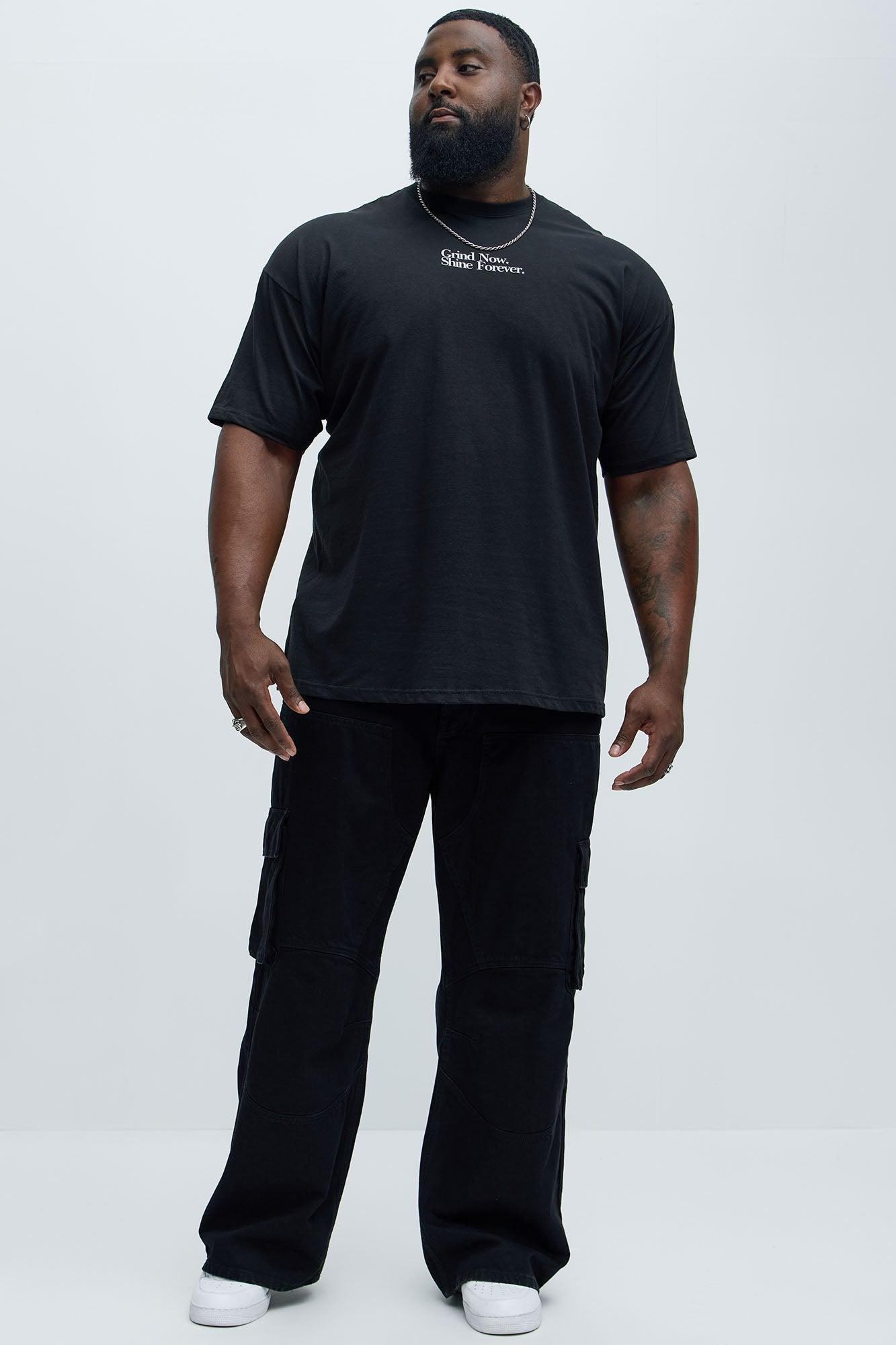 Grind Now Shine Forever Short Sleeve Tee - Black Product Image
