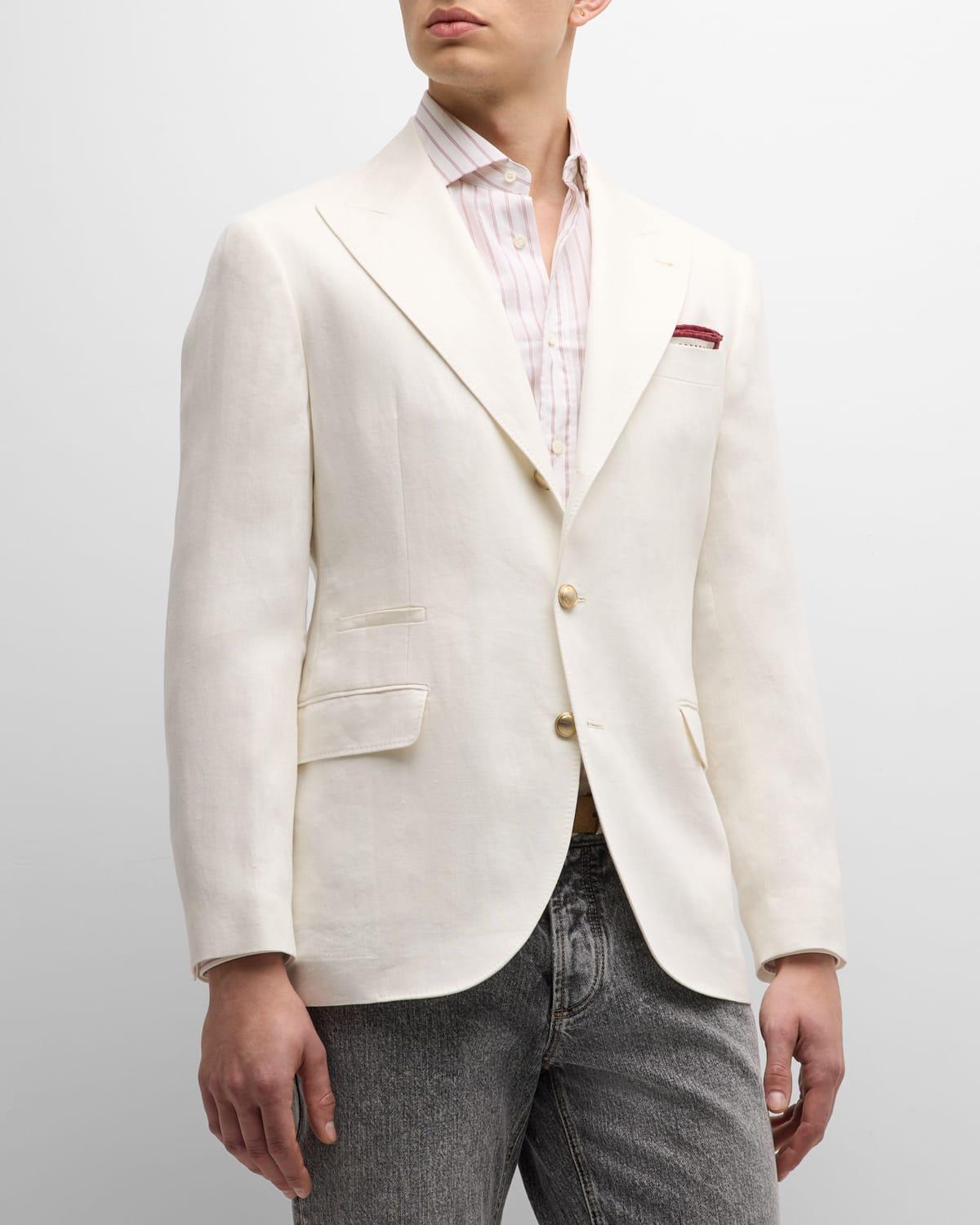 Men's Exclusive Linen Sport Jacket Product Image