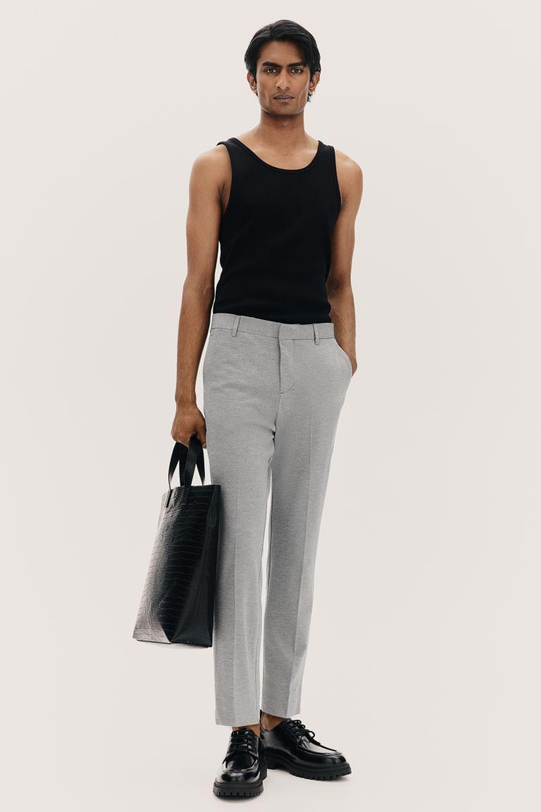 Slim Fit Jersey Suit Pants Product Image