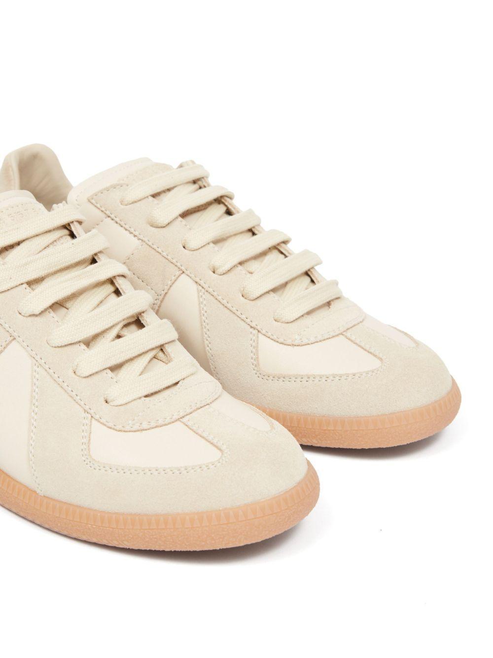 Replica low-top leather sneakers Product Image