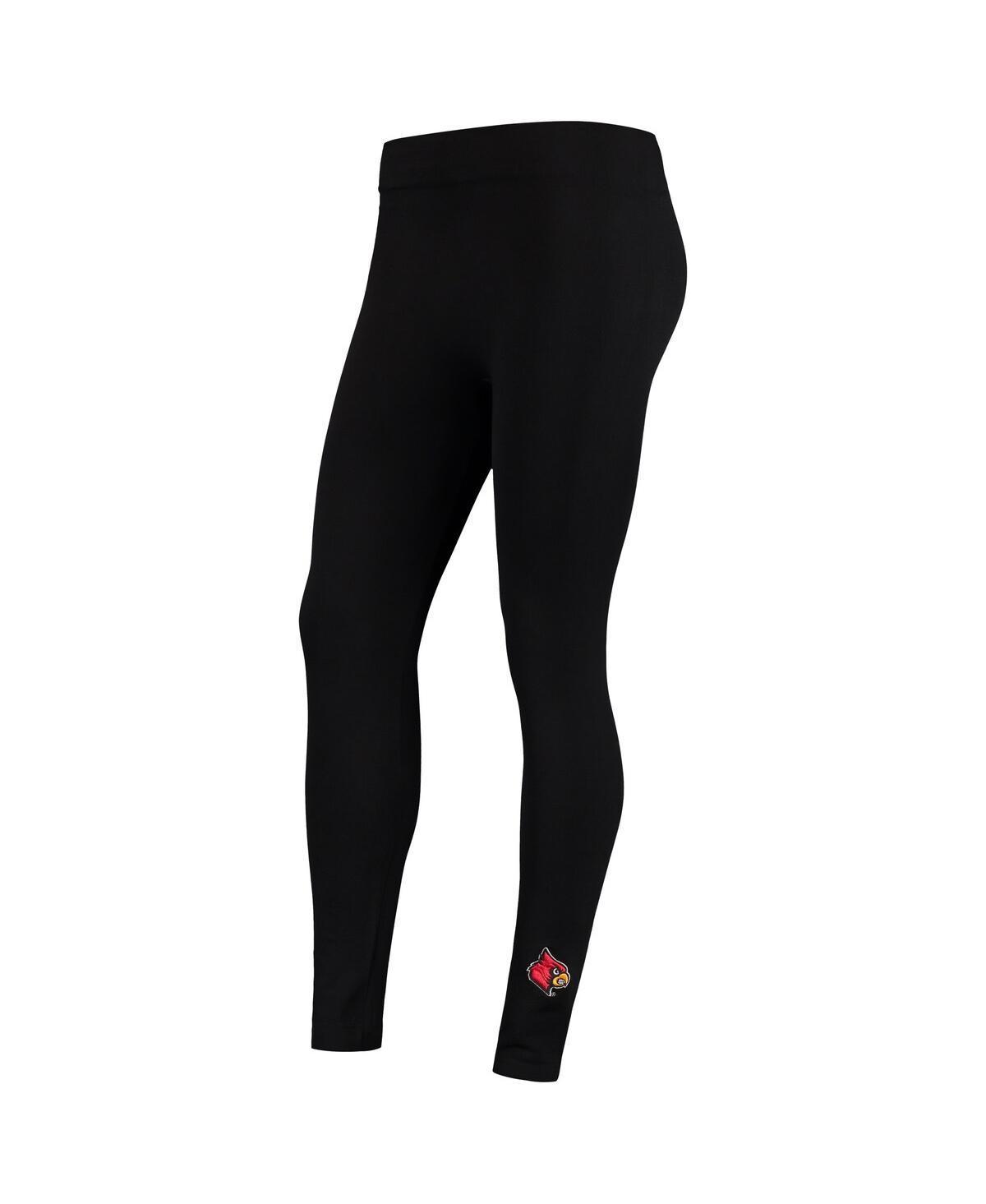 Womens ZooZatz Louisville Cardinals Fleece Leggings Product Image