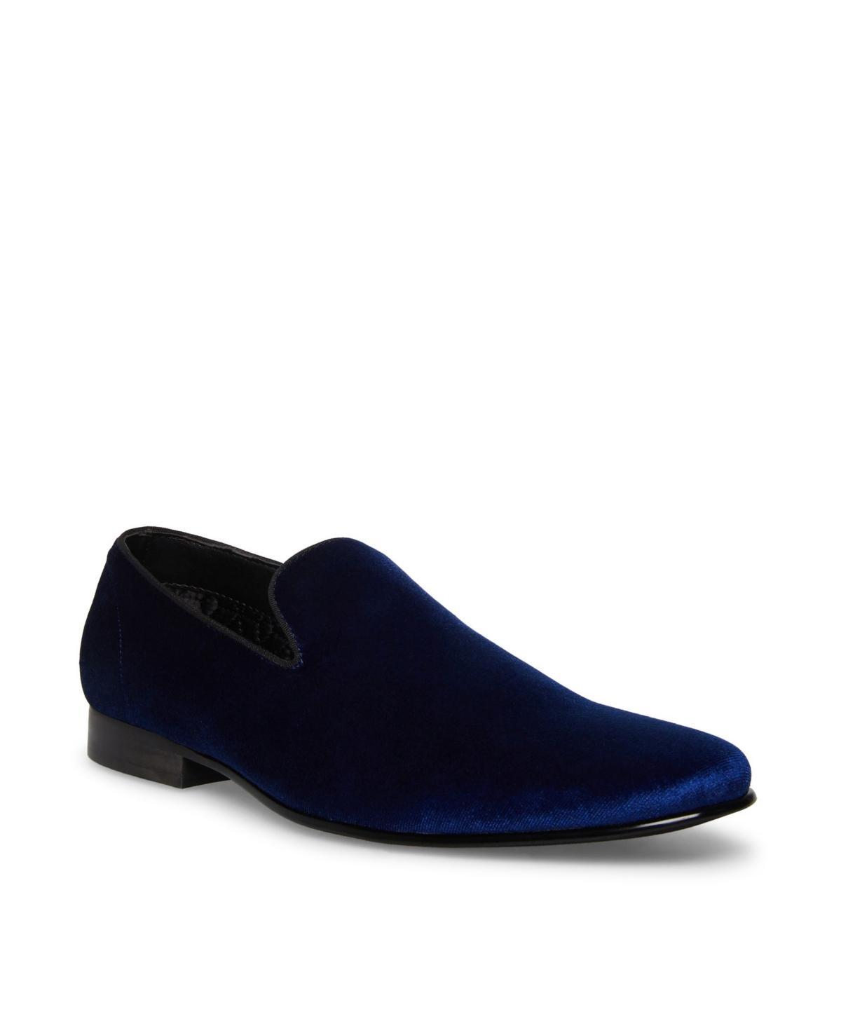Steve Madden Mens Laight Velvet Slip On Loafers Product Image