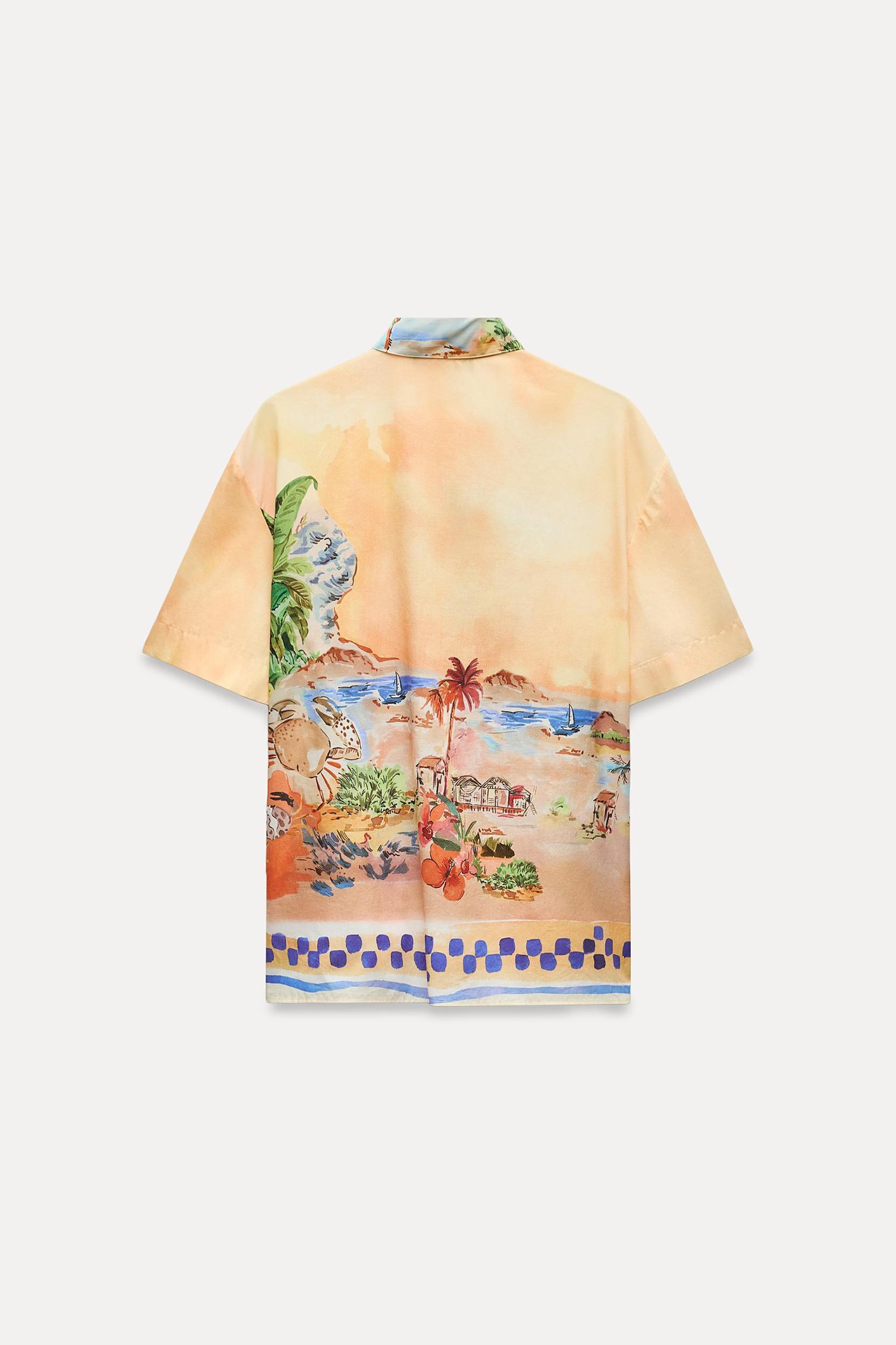 PRINTED SHIRT ZW COLLECTION Product Image