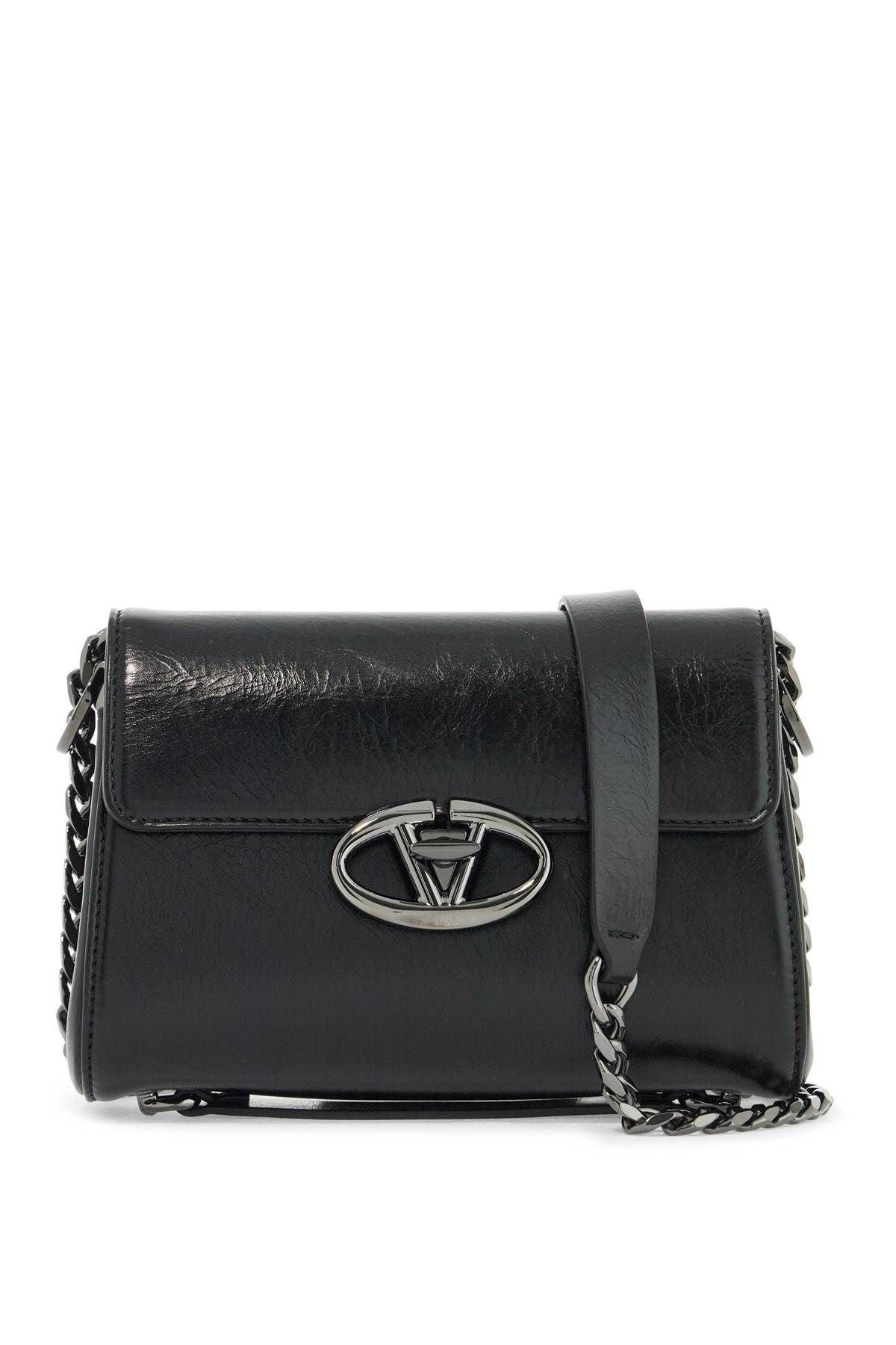 VALENTINO GARAVANI Small Vlogo Locker Shoulder Bag In Black Product Image