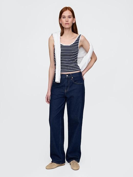 Modern Cropped Tank Top Product Image