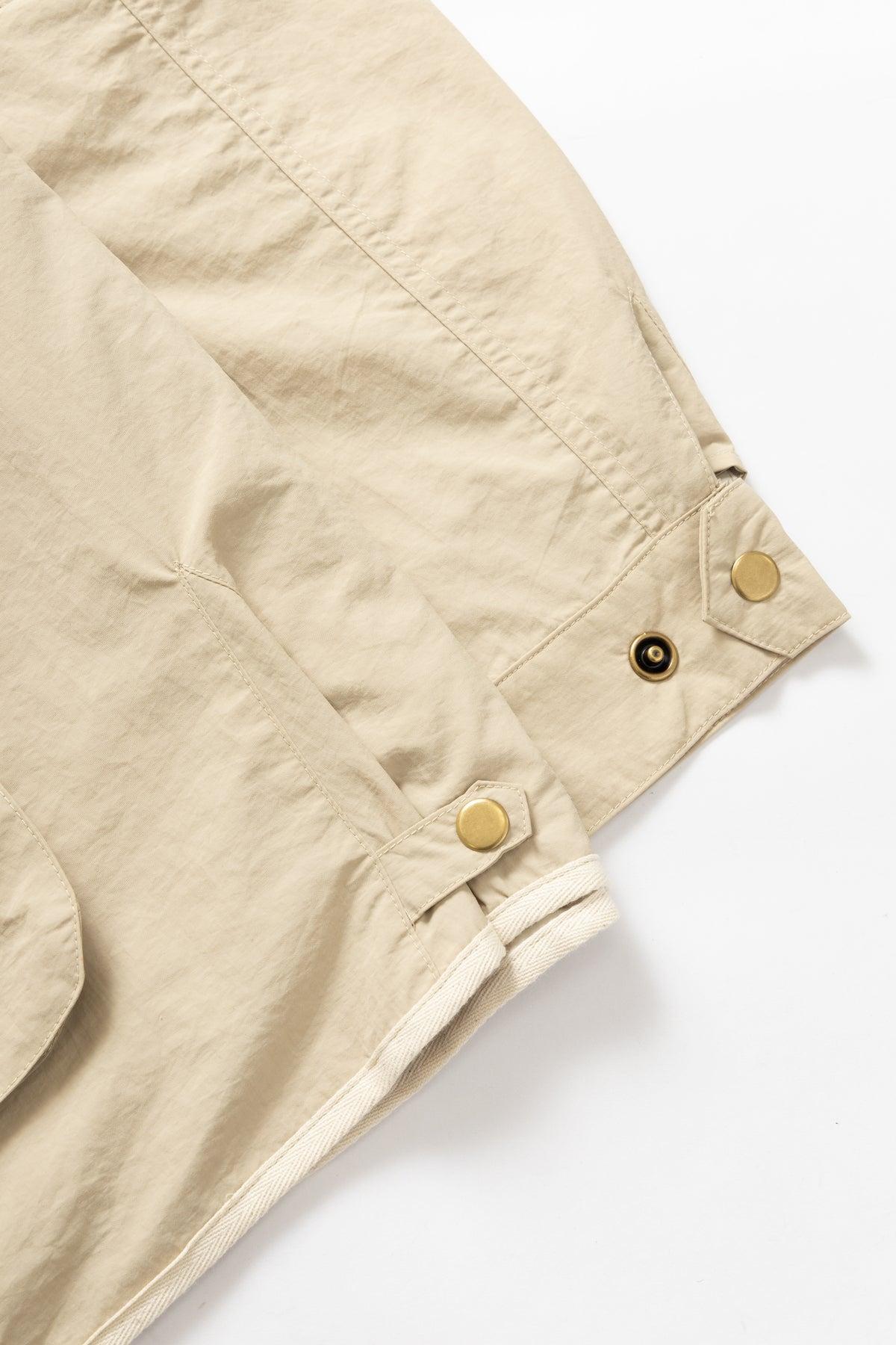 Blacksmith - Crinkle Hunter Jacket - Beige Product Image