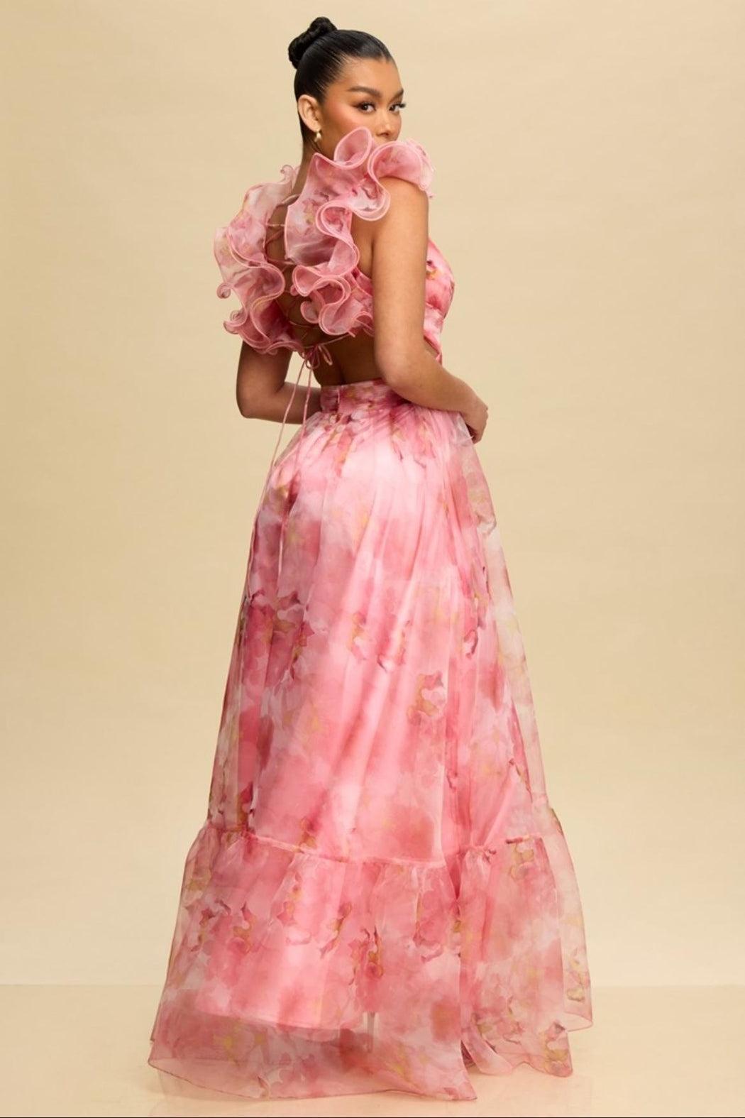 Fleur Ruffle Dress Product Image