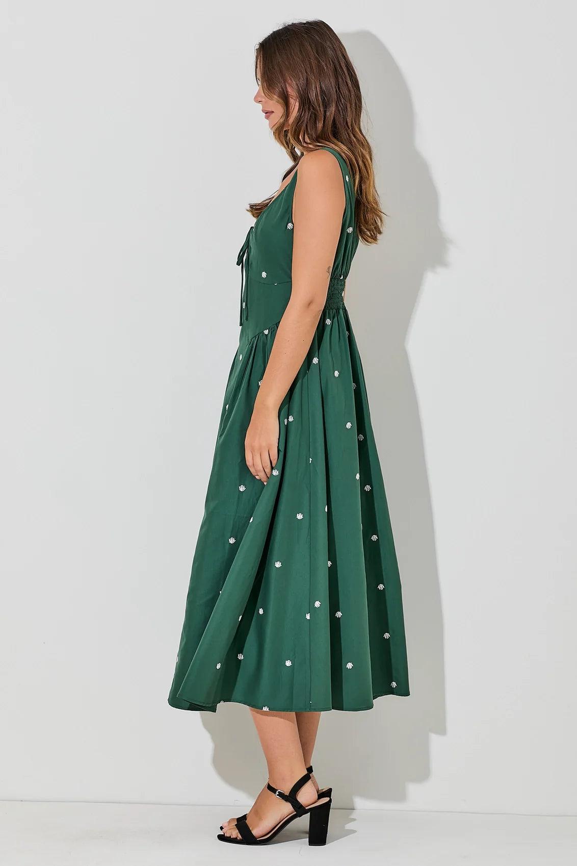 Rose Midi Dress Product Image