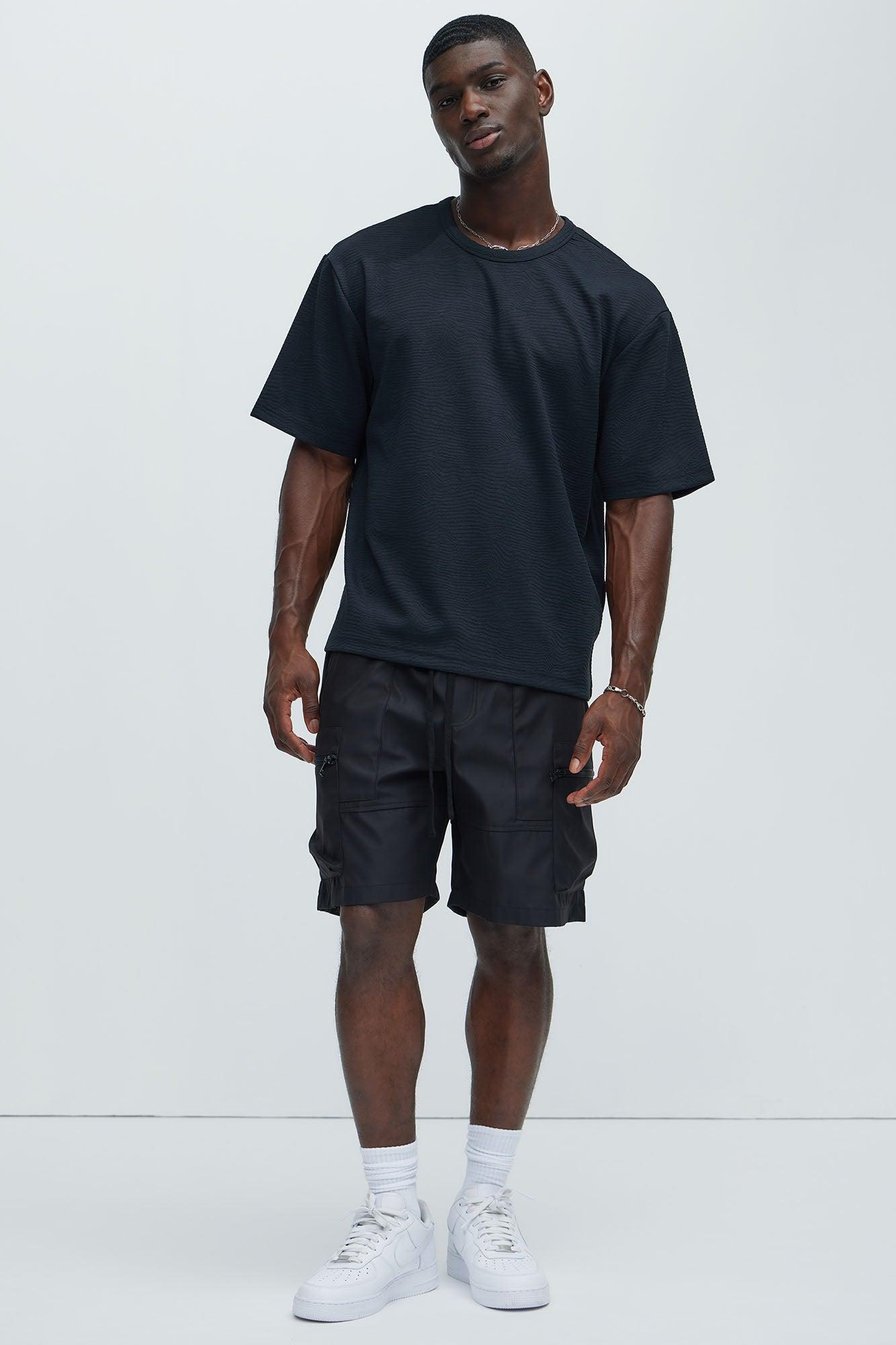 Maxey Cargo Shorts - Black Product Image