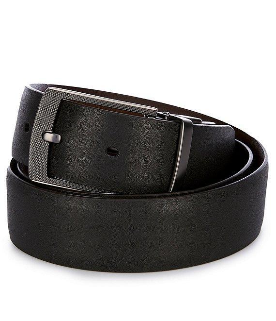 Murano Cabernet Reversible Leather Belt Product Image