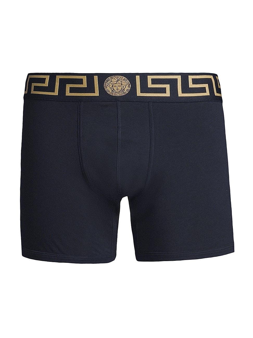 Greca Border Long Boxer Trunks Product Image
