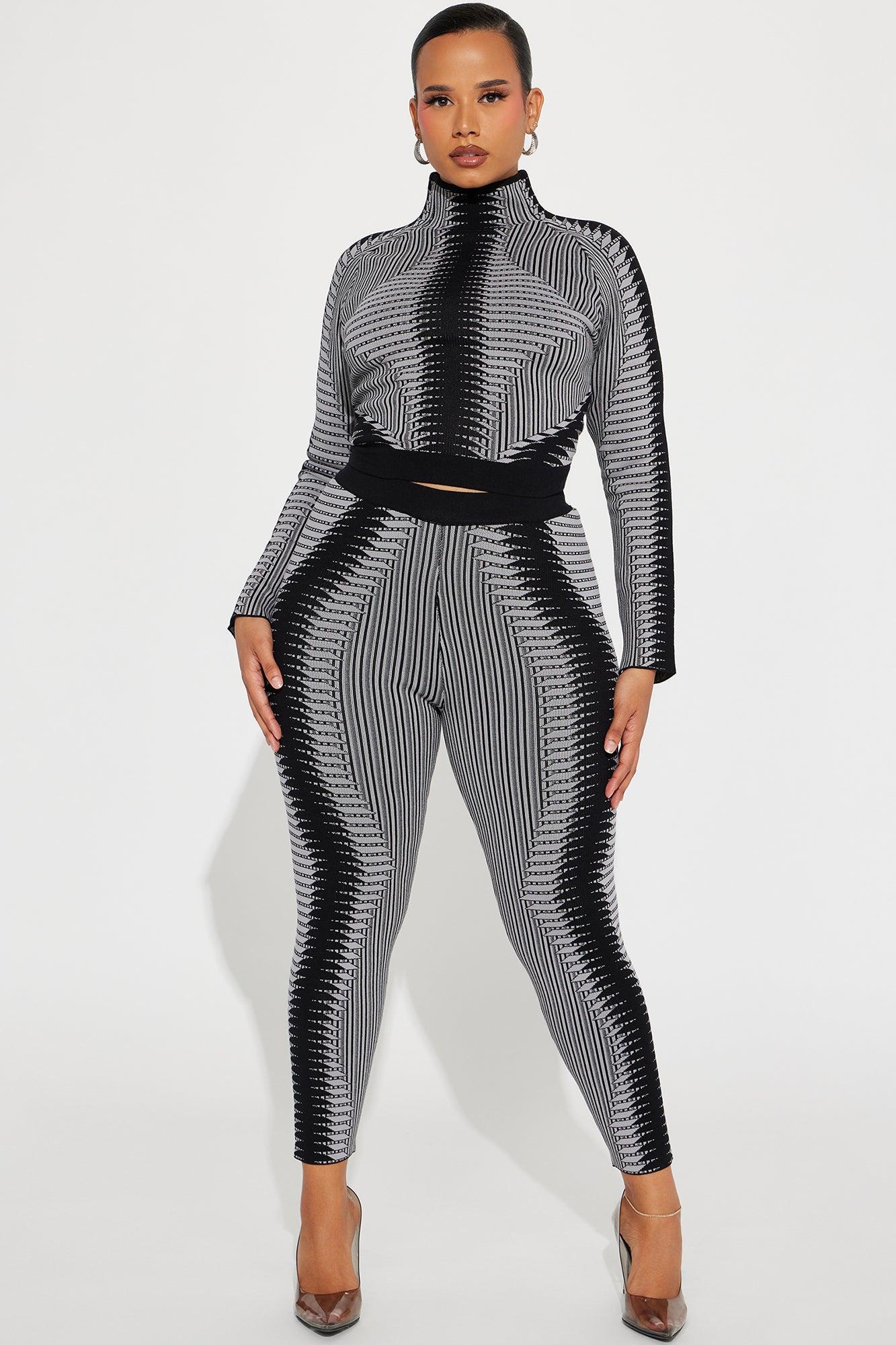 Kailee Sweater Legging Set - Grey/combo Product Image