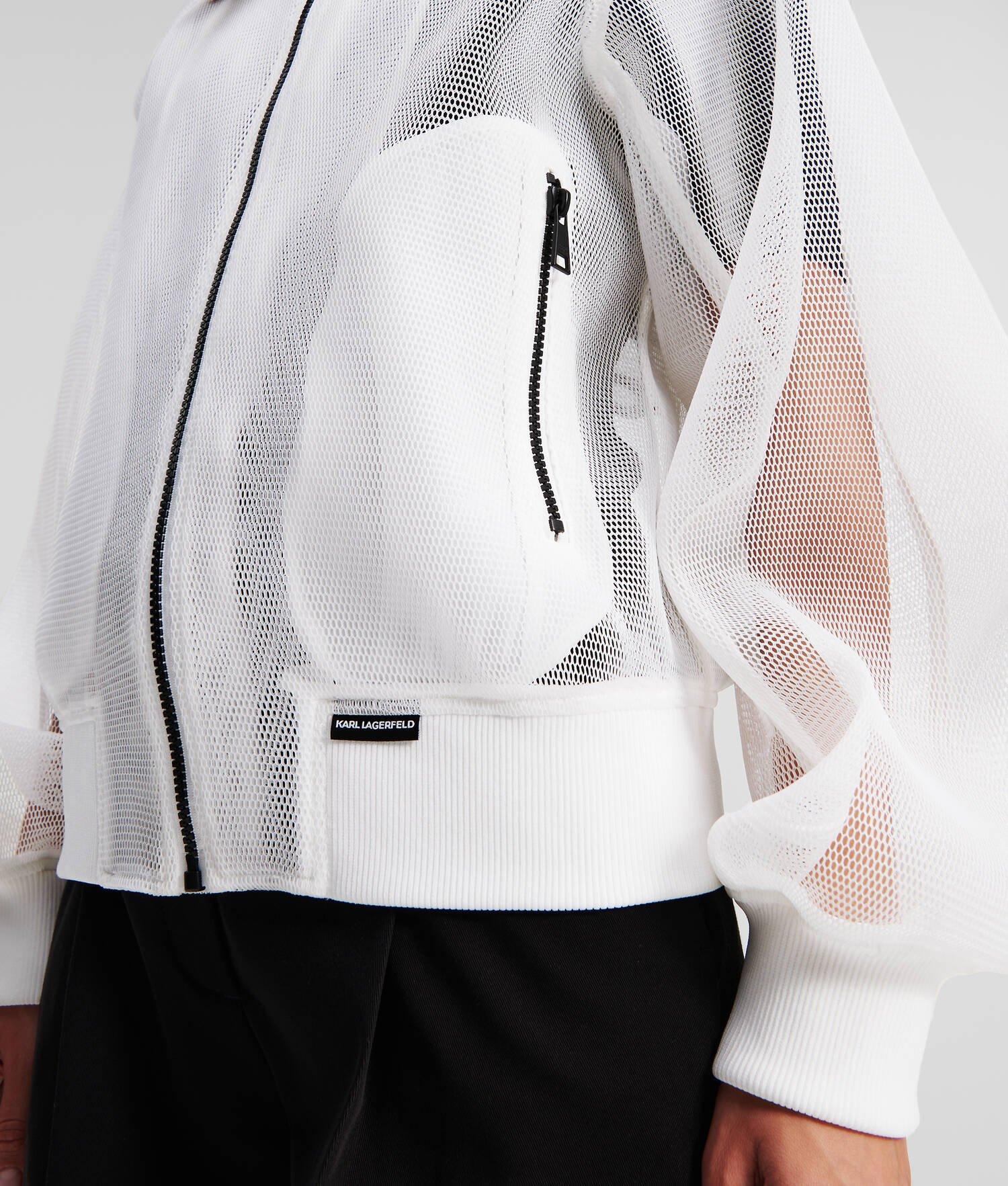 MESH BOMBER JACKET Product Image