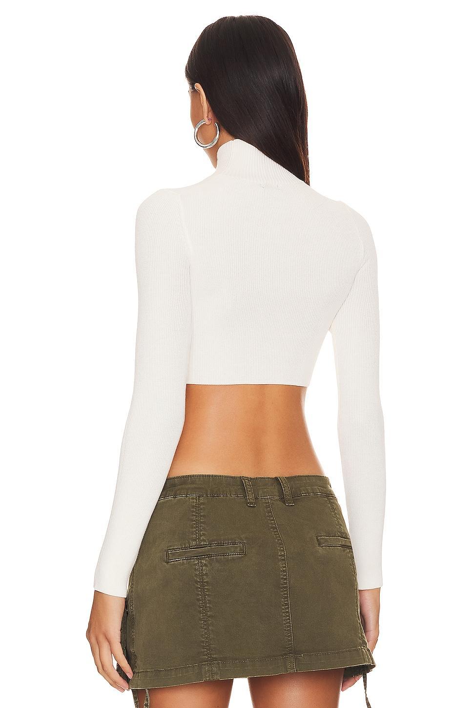 Cara Cropped Knit Mock Neck NBD Product Image