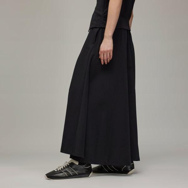 adidas Y-3 3-Stripes Track Skirt Black XS Womens Product Image