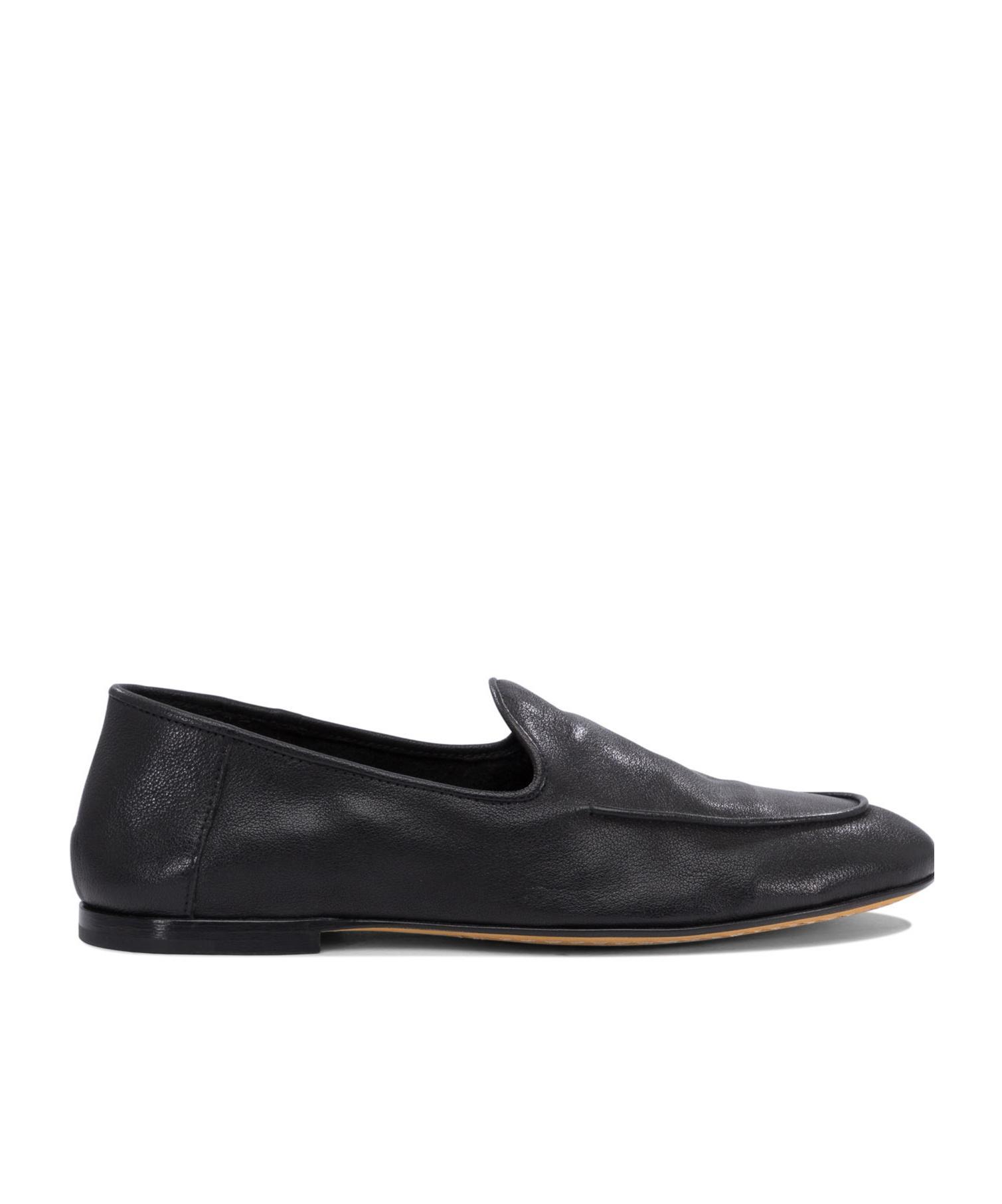 OFFICINE CREATIVE Push On Loafers In Black Product Image