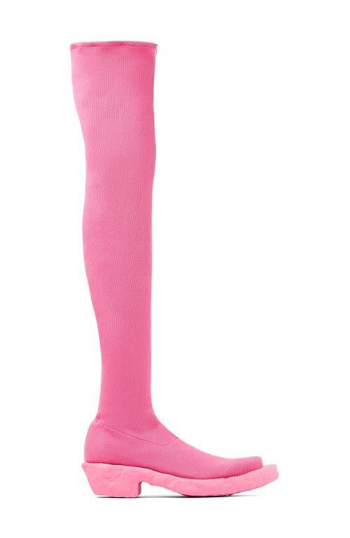 CAMPER Venga Over The Knee Boot In Medium Pink Product Image