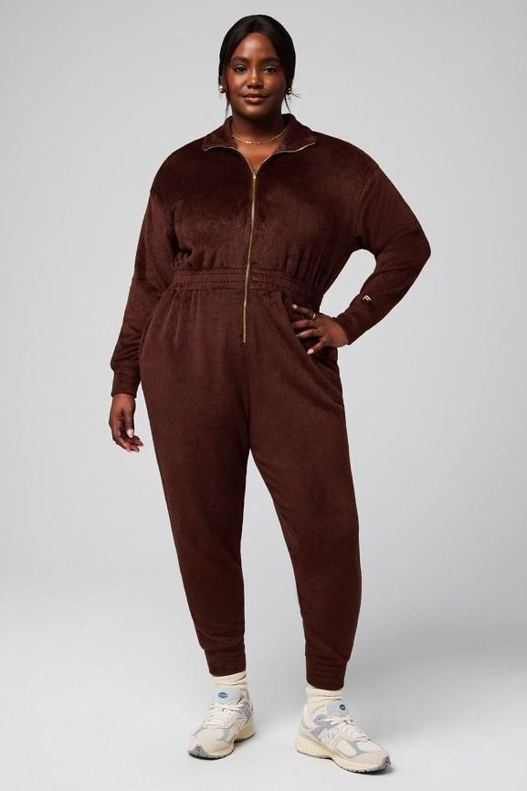 Cozy Cord Zip Onesie Product Image