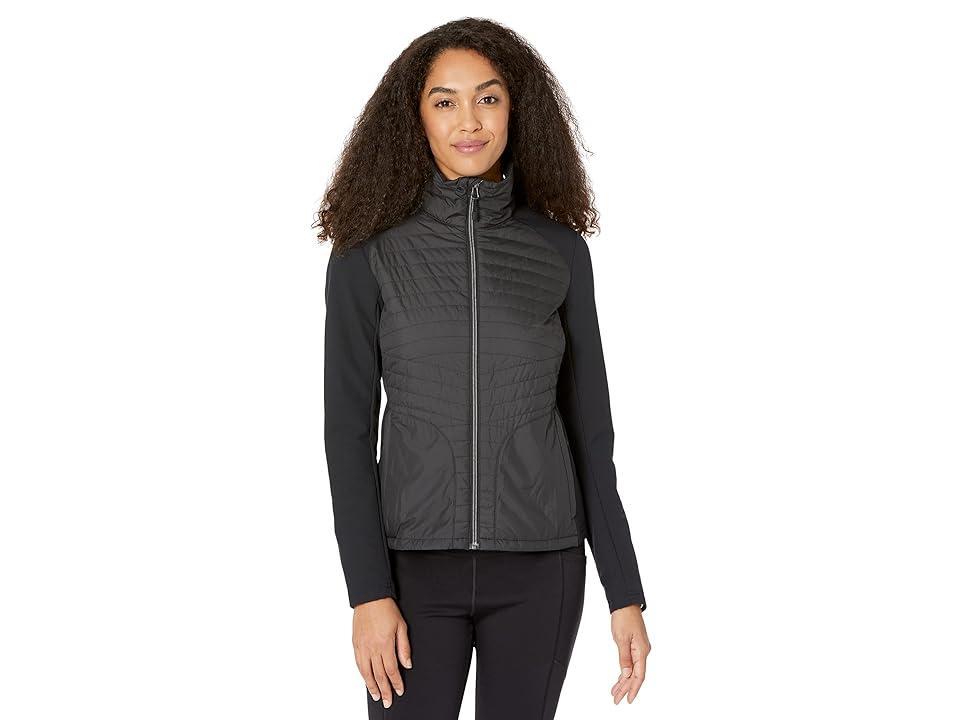 Spyder Glissade Hybrid Insulator Jacket Black) Women's Clothing Product Image