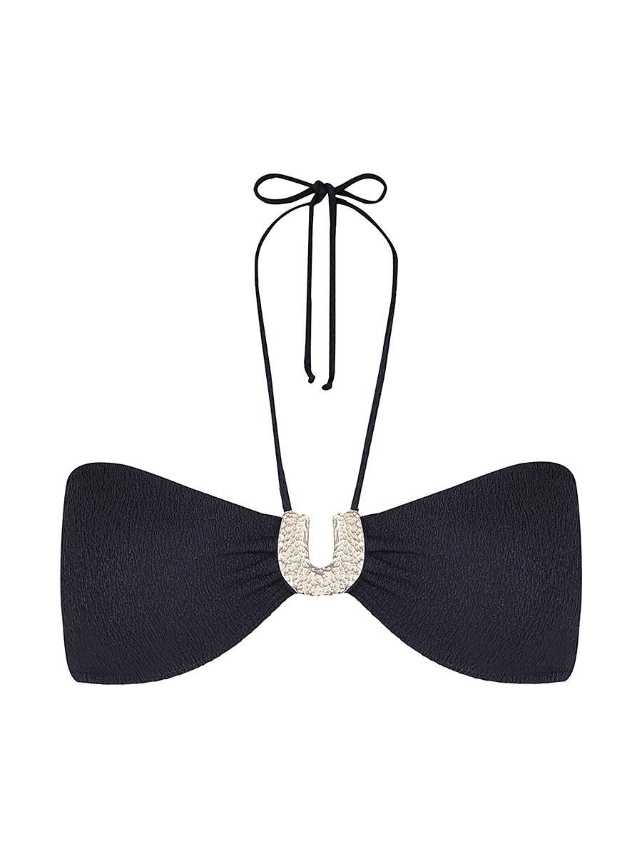 Womens Firenze Sami Embellished Bandeau Bikini Top Product Image
