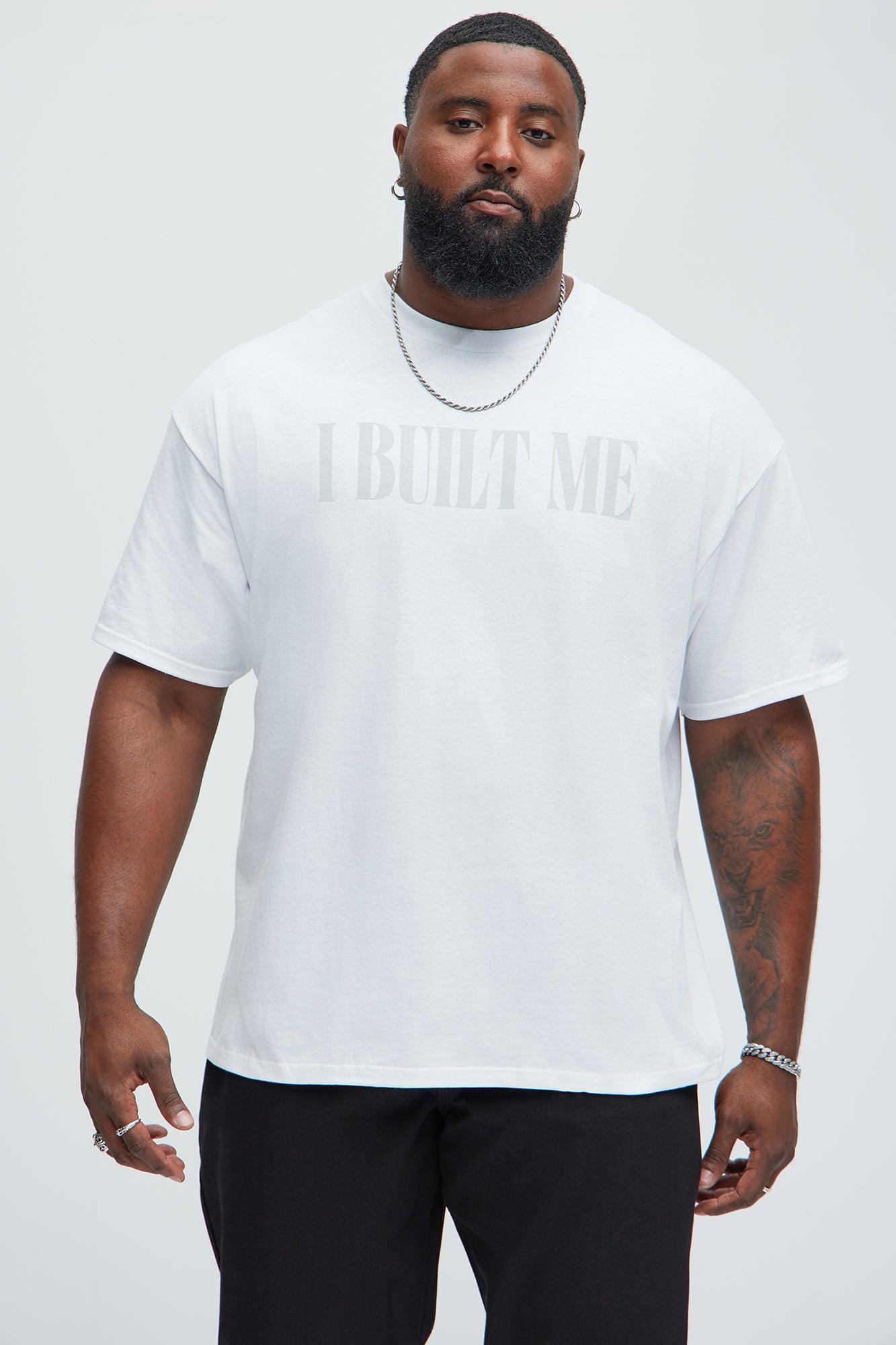 I Built Me Short Sleeve Tee - White Product Image
