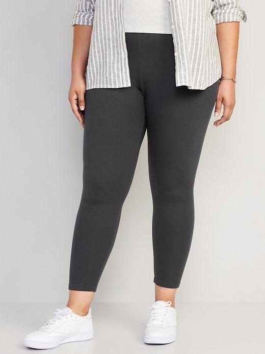 High-Waisted Fleece-Lined Leggings Product Image