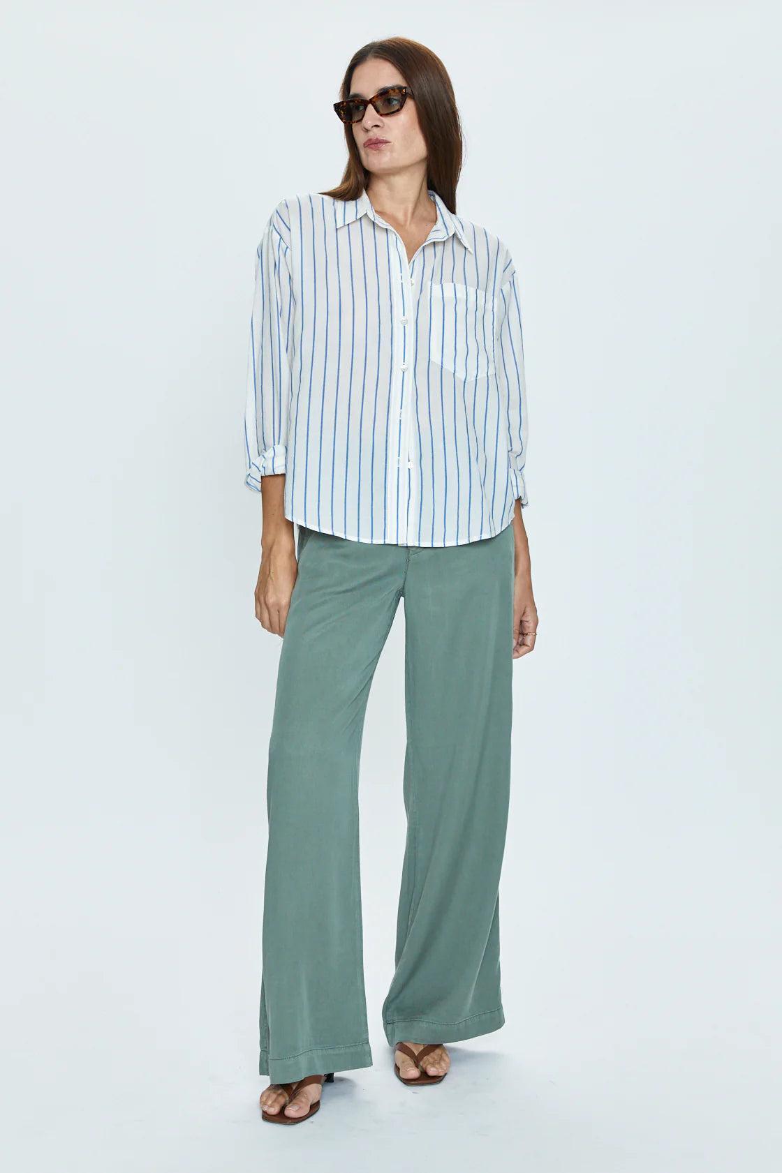 Myla Shirt - Portofino Stripe Product Image