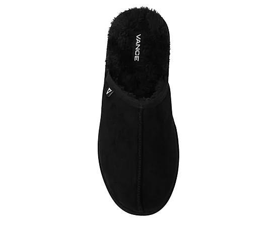 VANCE Duncan Scuff Men's Slippers, Size: Small(7-8), Black Product Image