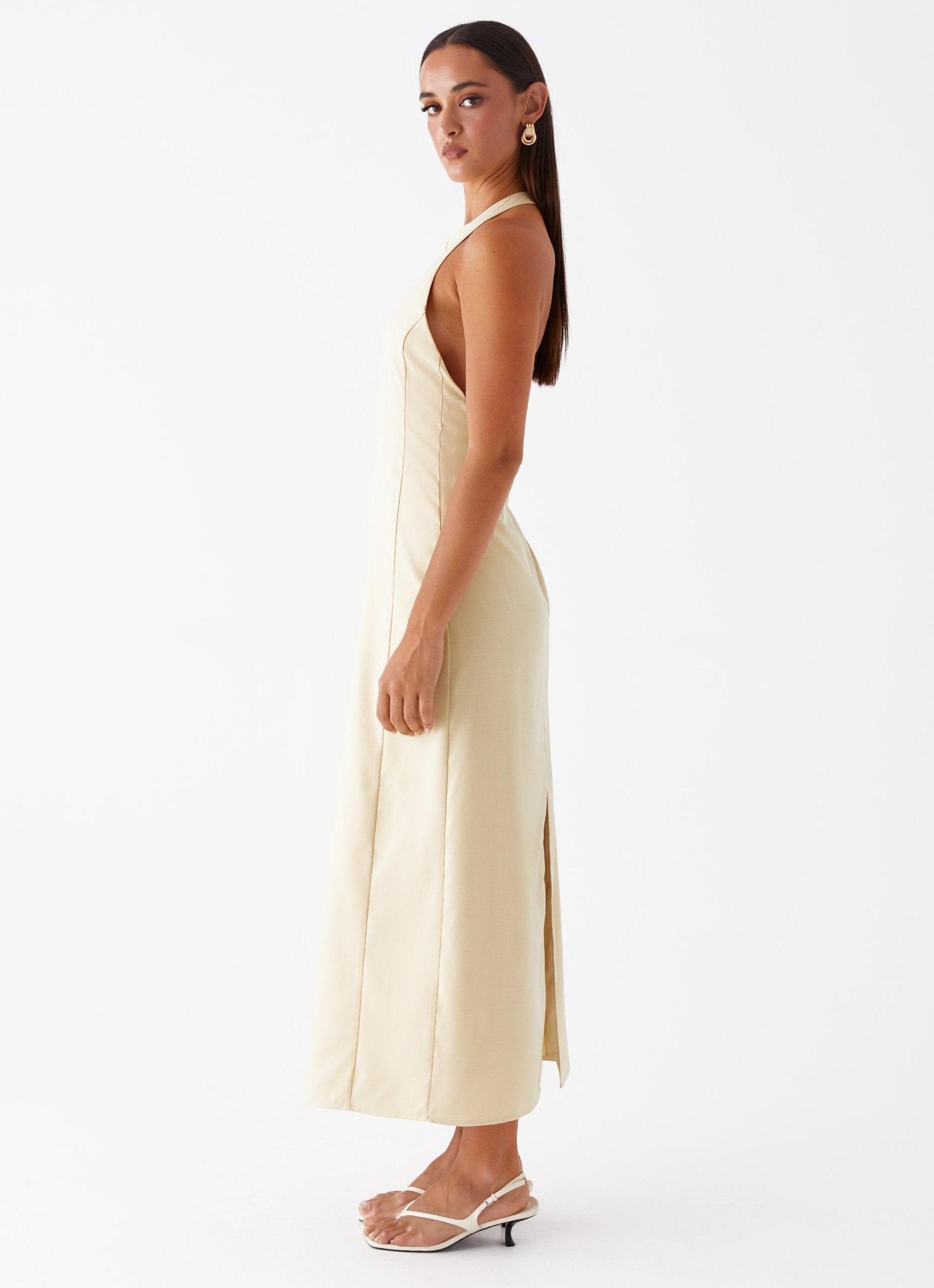 Anita Maxi Dress - Yellow Girls Product Image